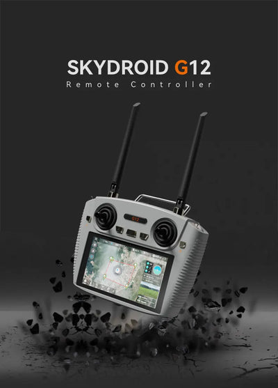 SKYDROID G12 Drone Remote Control 2.4GHz/5.8GHz dual band switching 20KM wireless high-definition image transmission