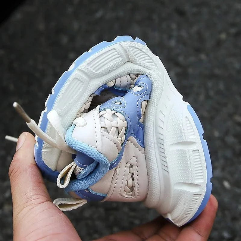 Children's sports shoes for boys and girls, new style for summer 2025, single mesh upper for breathability
