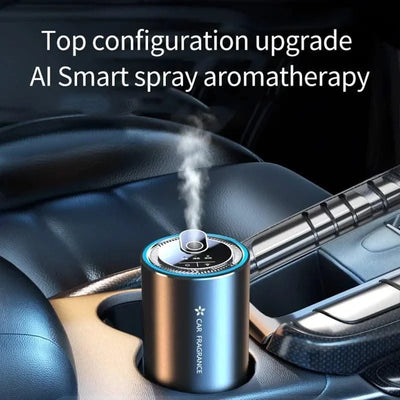 Car Perfume Air Freshener Essential Oil Fragrance Diffuser Smell Distributor USB Rechargeable Aromatherapy Scent Air Refresher