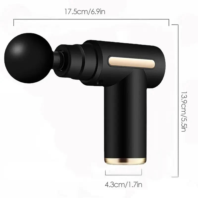 Fascia gun muscle relaxation massager smart mini full body massage impact gun portable small electric full body massage gun