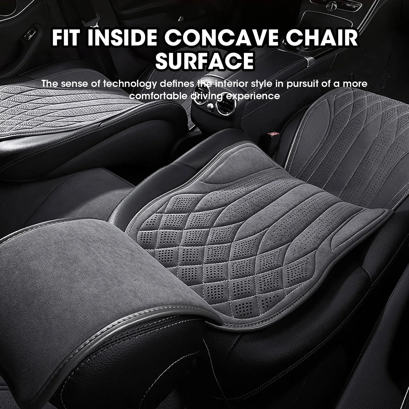 Cushion For Car Seat Comfortable Breathable Car Cushions Shock Absorbing Universal Seat Cushions Interior Accessories Fashion