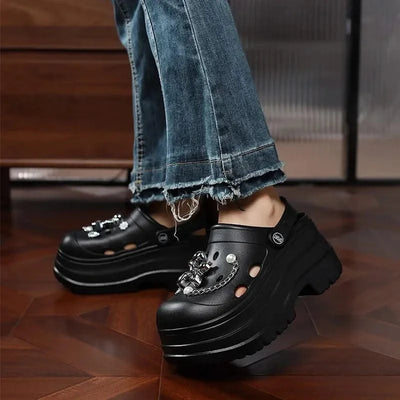Clogs Clogs Women's Slippers Summer Home Sandals Non Slip Garden Shoes Fashion  Flat Shoes Orginal Outdoor Couples EVA Design