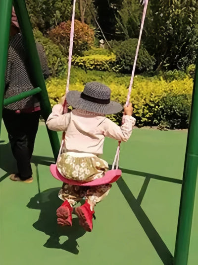 Swing children's swing, baby swing, swing toy swing garden, adjustable rope indoor rainbow swing, children's outdoor game