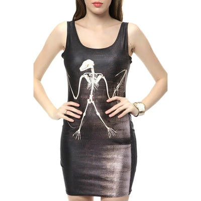 Women Summer Dresses Sleeveless Floral Printed Beach Dress Mini Dress платья женское