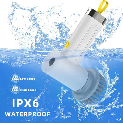 Brand new cordless electric cleaning brush housework kitchen dishwashing brush bathtub tile professional cleaning brush labor pr