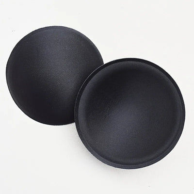 1/2/3 Pairs Women'S Breathable Round Sports Bra Inserts, Thin PU Polyurethane and Polyester Blend,  Woven Bra Accessorie