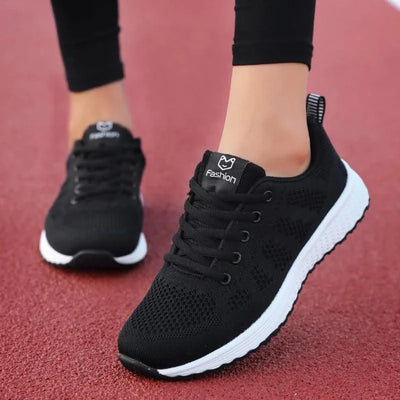 2024 Women Sport Shoes Fashion Platform Sneakers Ladies Spring Winter Flats Running Shoes for Woman - Elanique