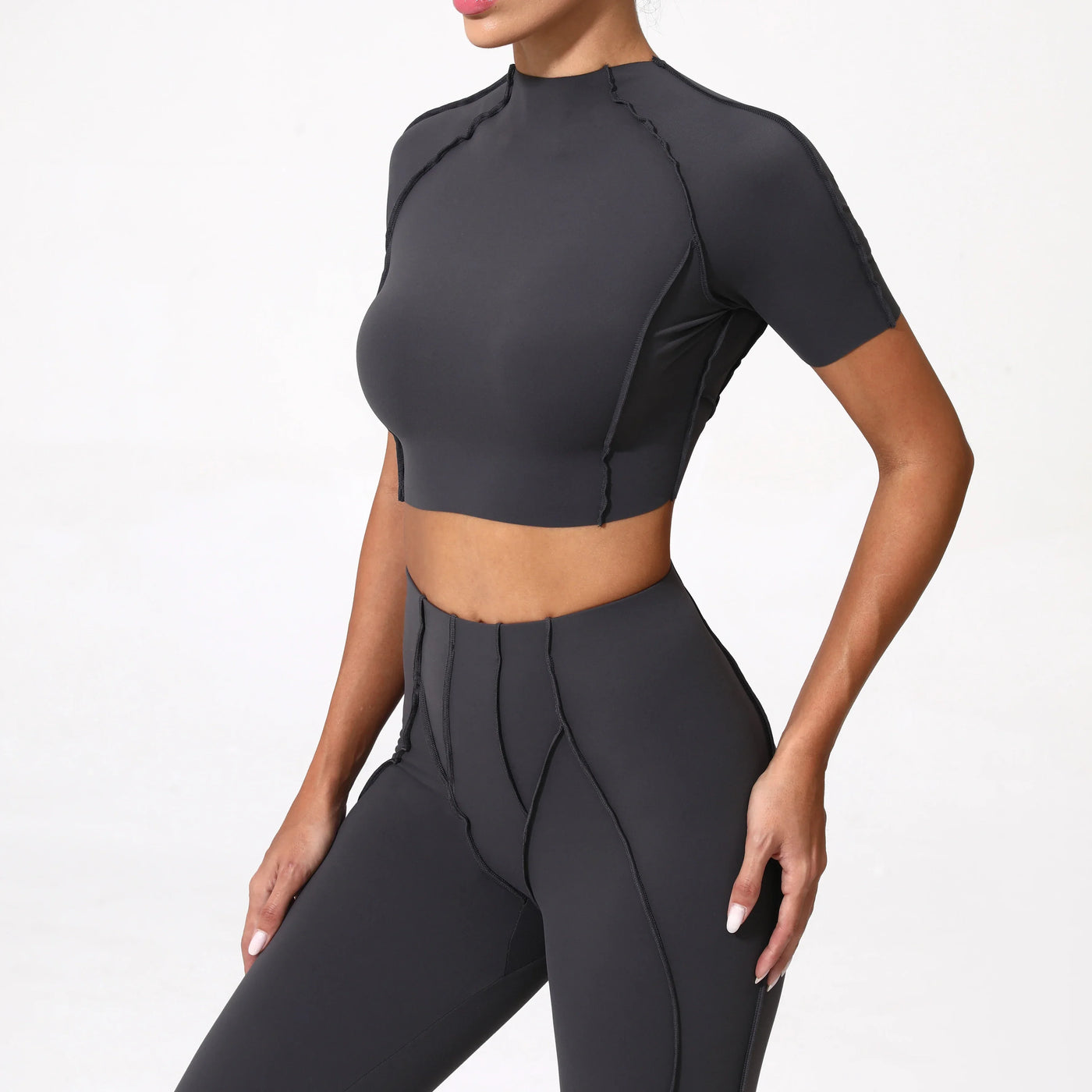 Women Yoga Top No Padded Sport T Shirts Fitness Clothes Short Sleeve Yoga Shirt Gym Top Running Active Wear Sport Tops