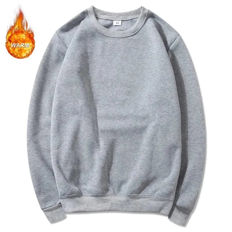 Basic Crewneck Sweatshirts for Men Women Comfy Pullover Tops Athletic