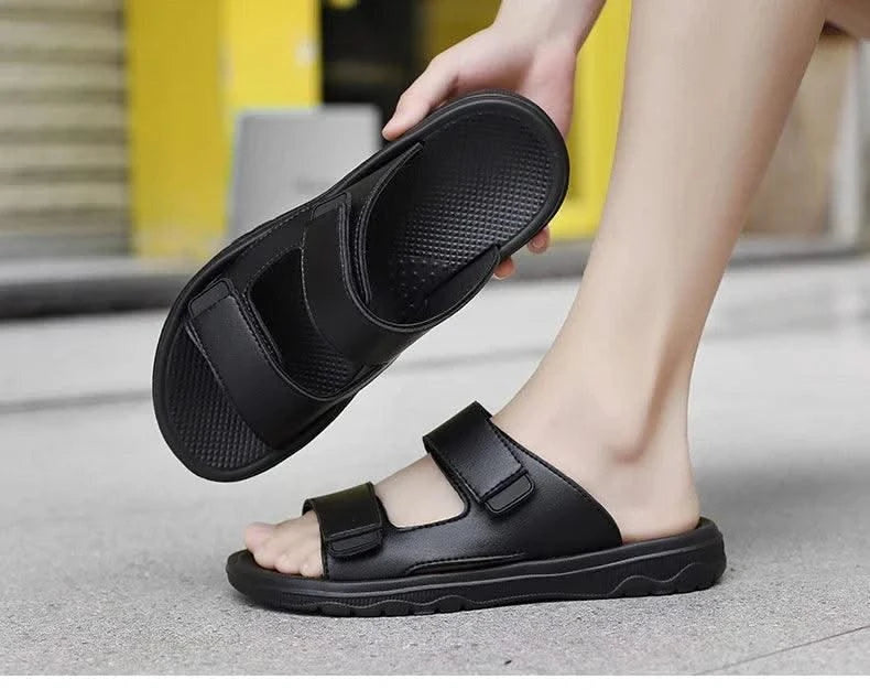 Genuine Mens Slipper Man Luxury 2024 Comfortable Man Sandal Super Copy Shoes for Men 2024 Summer Shoes Sale Summer Men's Sandals