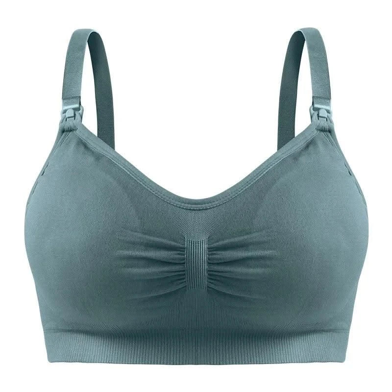 Maternity Nursing Bras Detachable Breathable Breastfeeding Pregnant Women Seamless Underwear Breast Feeding Plus Size Bralette