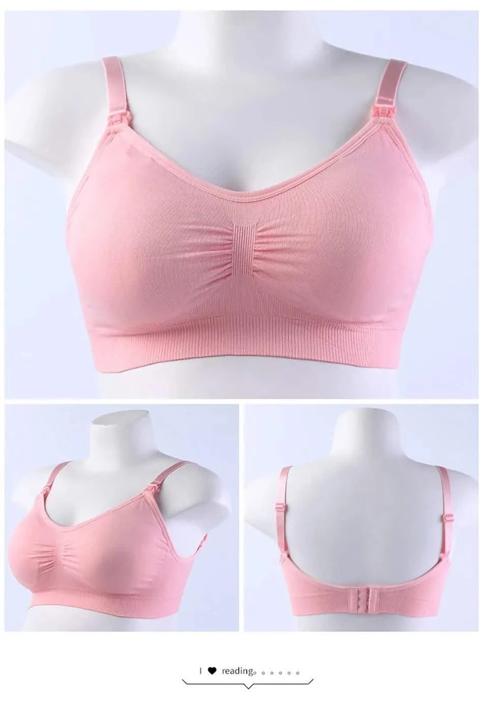 Maternity Bras Double Layer Seamless Bra Pregnancy Clothes Prevent Sagging Breastfeeding Women's Breathable lactancia Bra