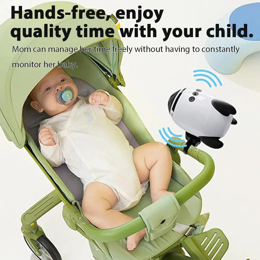 Baby Stroller Rocker accessories | Portable Automatic Infant Swing Sleep Soother with White Noise & Bluetooth