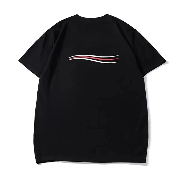 Mens Designer Clothing Famous T Shirt Letter Print Round Neck Short Sleeve Black White Fashion Men Women T Shirts S-3XL 4XL