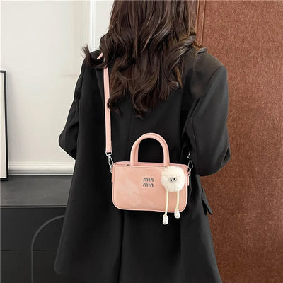 2025 New Women's Luxury Handbag Designer Small Square Purse Fashion Top Handle Crossbody Bag Elegant Shoulder Bag Trendy Clutch