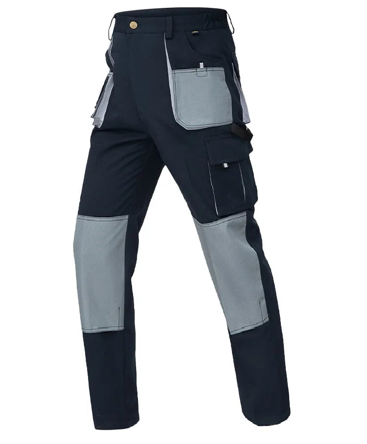 Work Trousers Working Pants For Men Cargo Pants Men Workwear Multi-pocket Outdoor Hiking Joggers Pants Functional Pockets Pants