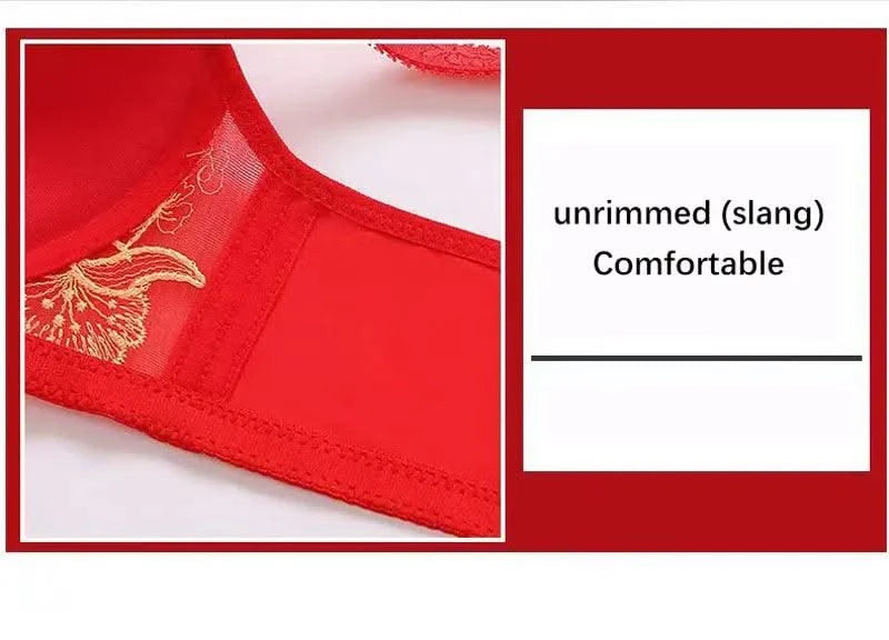 Lace Embroidery Bra Women Front Closure Underwear Wireless Bras Lady Push Up Brassiere Breathable Thin Female Bralette Lingerie