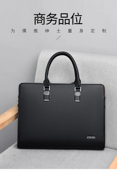 Men Business Briefcase for Husband Shoulder Bag MaLE Laptop Briefcases Bags Large Capacity Men's Handbag Bolso Grande Mujer