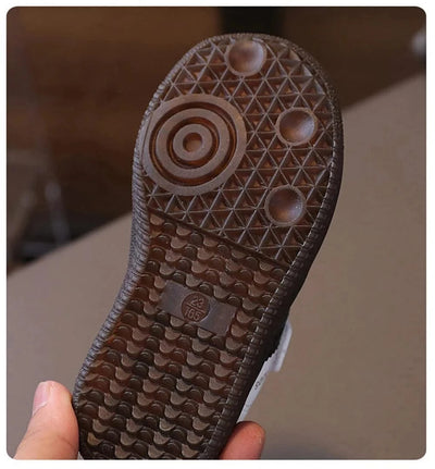 Spring Sport Shoes For Children PU Leather Ergonomics Kids Sneakers Soft-soled Children's Sneakers Boy's Girl's Tennis Shoes