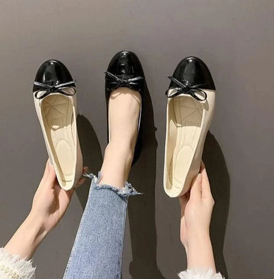Non-slip Bowknot Comfortable Flat Ballerina Shoes for Women