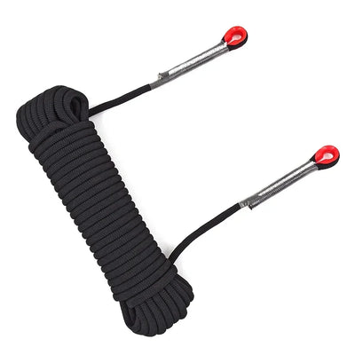 10mm Safety Life Rope Climbing Rope Static Rock Mountaineering Rope Outdoor Survival Fire Escape Car Rescue 10m 20m 30m 40m