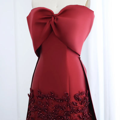 Sharon Said Luxury 3D Flowers Blush Pink Satin Mermaid Evening Dress Off Shoulder Women Wedding Prom Party Gown SS464 Customized