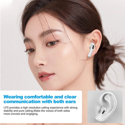 Wireless Earbud Bluetooth 5.3 Headphones Stereo Bass Ear Buds Earphones Bluetooth Earbud IPX5 Waterproof Sport for Android iOS