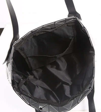 Fashion Luxury bag Women Top-Handle Bag New Designer Famous Brand Lady Shoulder Bag Bright Geometry Female Handbags Totes