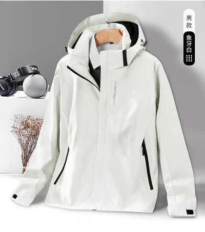 Waterproof Windbreaker Jackets For Women Men Camping Climbing Outdoor Hiking Coats Spring Autumn Unisex Outerwear