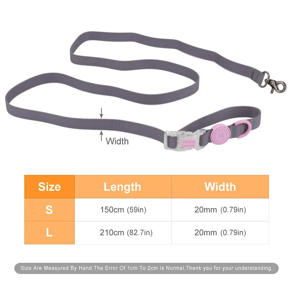 1.5m/2.1m Pet Leashes Cat Small Medium Dogs Leash Walking Guide Rope