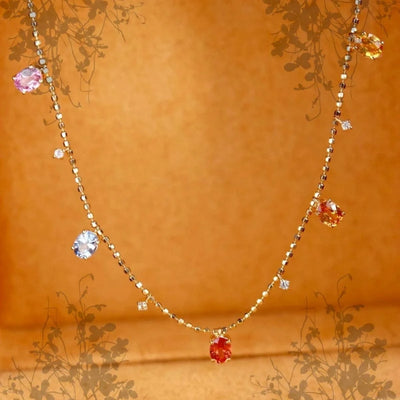 925 Sterling Silver Shimmering Necklace crafted for women demanding top - tier adornments