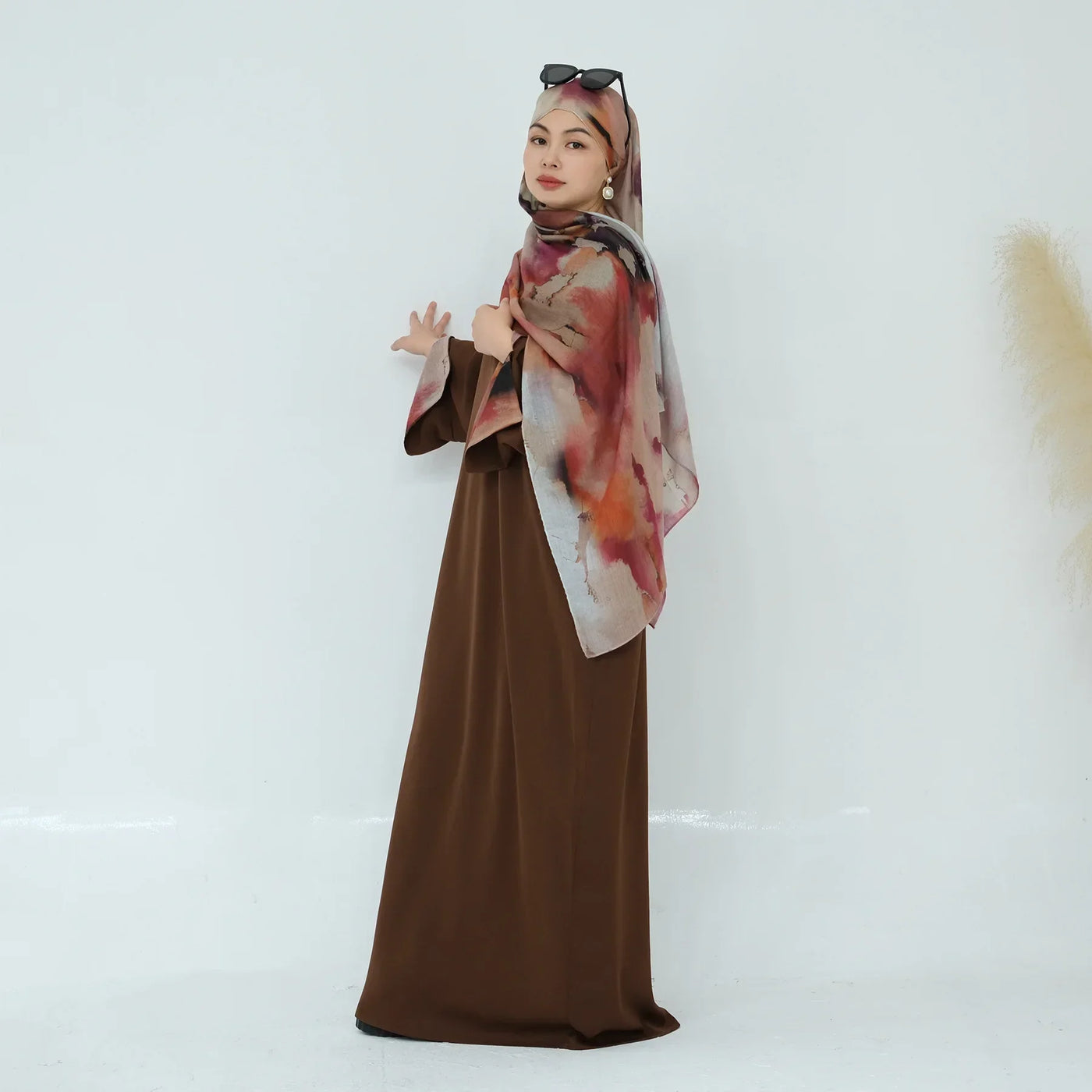 Muslim Maxi Dresses for Women Abaya Jalabiya Split Sleeve Eid Ramadan Morocco Dubai Kaftan Islam Vestidos Arab Long Robe 2025