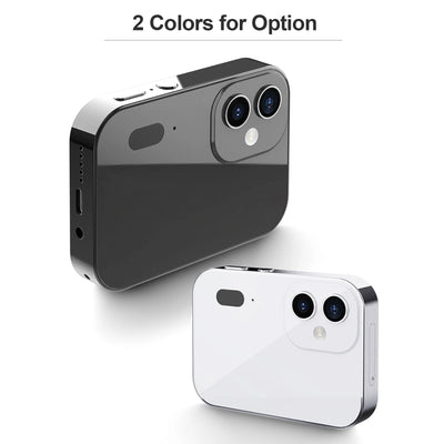 4K CCD Digital Camera 64MP Digital Video Camera 3 Lens 3In Touch Flash IR Night Vision Movie/Music Play Audio Recording Battery