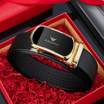 Automatic Buckle Belt  Business Casual Dress Belts Gift for Men