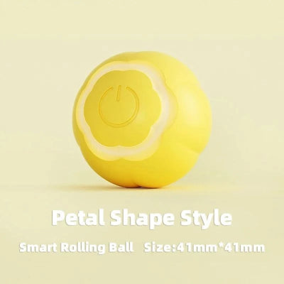 Pet Automatic Rolling Cat Toy Training Self-propelled Kitten Toy Indoor Interactive Play Electric Smart Cat Ball Toy Supplies