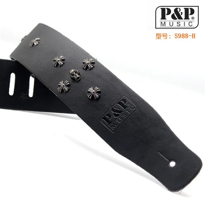 Guitar Straps, Leather, Electric Guitarstraps, Shoulder Strap, Bass Strap Guitar Straps