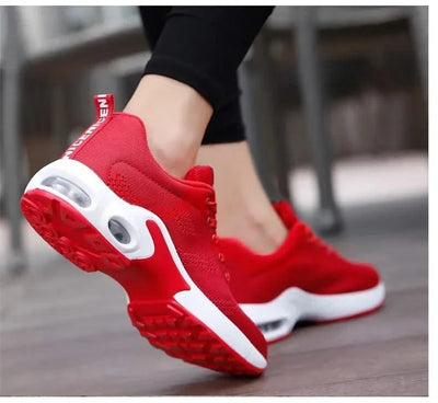 Sports Shoes for Women Spring White Breathable Casual Sneakers Summer Breathable Air Cushion Running Zapatillas Mujer Girl Shoes
