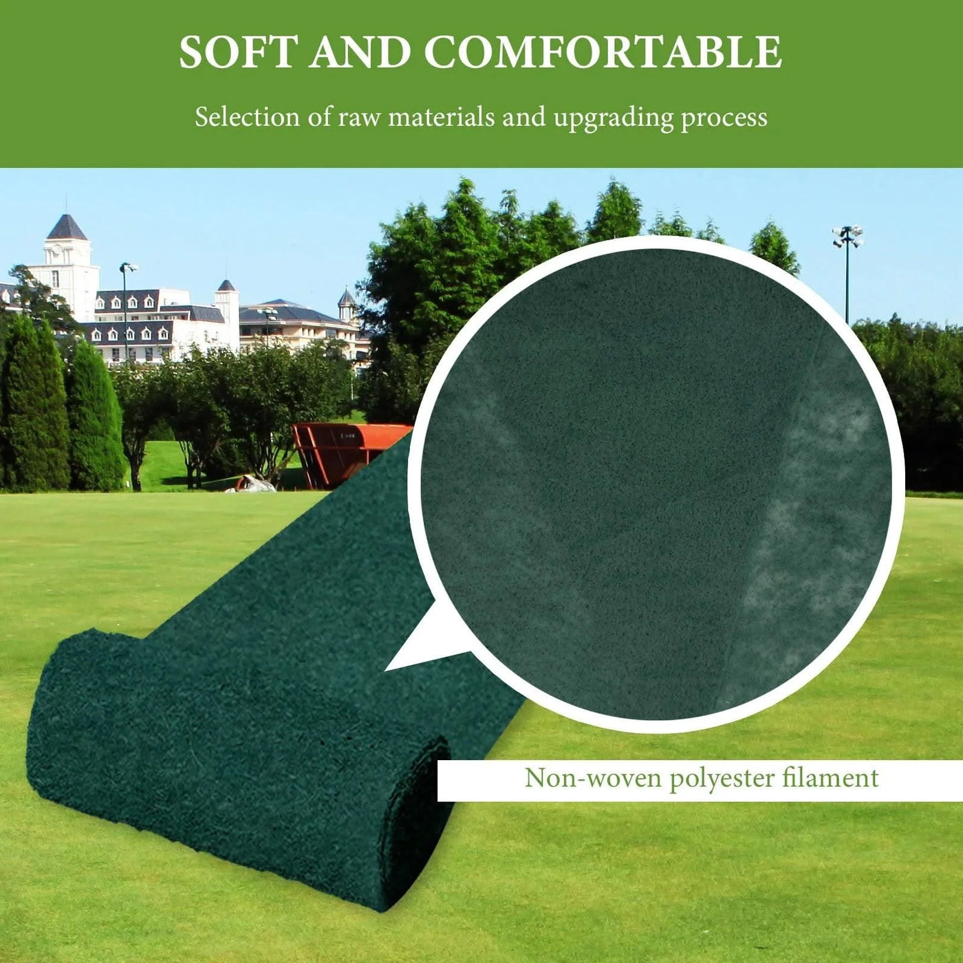 0.2x3m Horticultural Blanket Garden Plants Flower Seed Mat Biodegradable Non-woven Fabric Grass Seed Land Gardening Accessories - Elanique