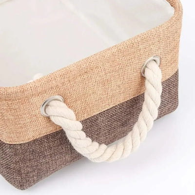 Home Supplies Sundries Sorting Basket Folding Linen Organizer Box Underwear Socks Baby Toys Storage Basket