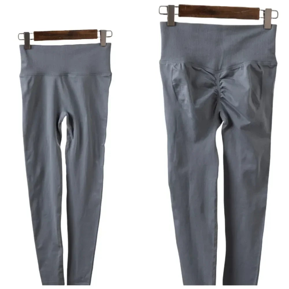 Women's Yoga 2025 Wear Fashion Skinny Breathable Seamless Elastic High Waist Fitness Pants Hip Lift Pilates Summer Hiking Pants