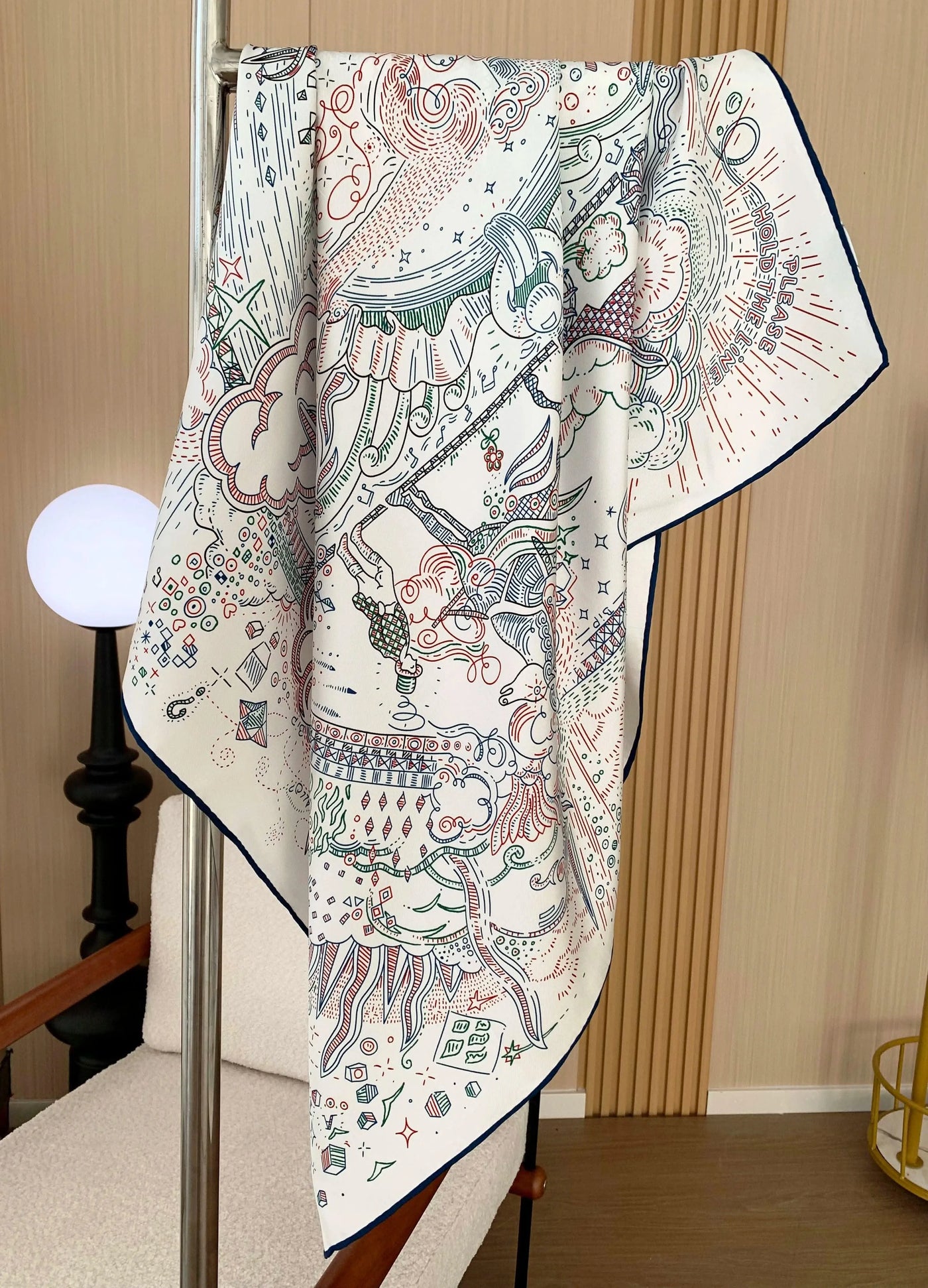 100% Real Silk Scarf Shawl Large Head Scarves Hijab for Hair Wrapping 90cm