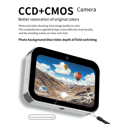Best 4K CCD Digital Camera 64MP Digital Flash Video Camera with Touch Screen 16X Digital Zoom IR Night Vision Camera Black