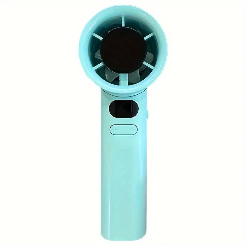 Portable Hand Fan USB Rechargeable 120 Wind Speeds Mini Bladeless Handheld Fan Personal Highspeed Fans Electric Eyelash Fans New