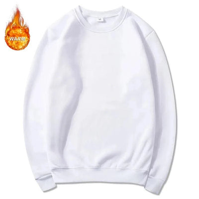 Basic Crewneck Sweatshirts for Men Women Comfy Pullover Tops Athletic