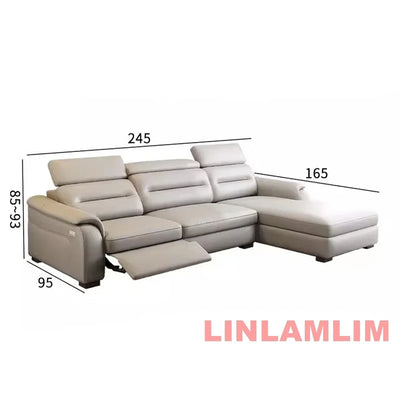 Customizable  Multifunctional Convertible Sofa Bed With Eletric Recliner, Folding Sofa Cama