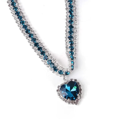 Rhinestone Pet Collars Sparkling 3 Rows Crystal Diamond Cat Small Dog Wedding Collar Puppy Girl Bling Necklace Pendant Jewelry