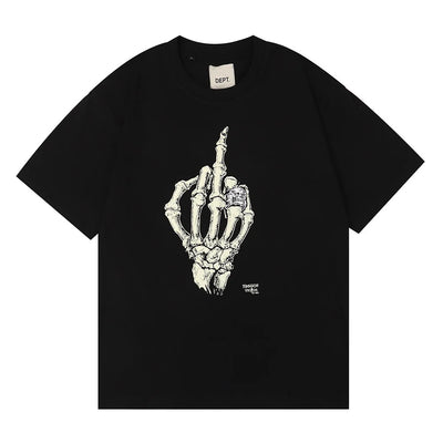 New Designer DEPT T-shirts For Men O-neck Cotton T Shirt Fashion Streetwear Cotton Tees Summer Women Casual Loose Print T-shirt