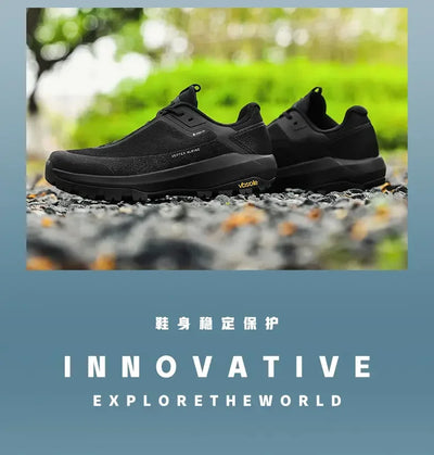 2025 High-quality outdoor climbing shoes Men's Lightweight breathable skidproof shock absorption all-terrain off-road sneakers