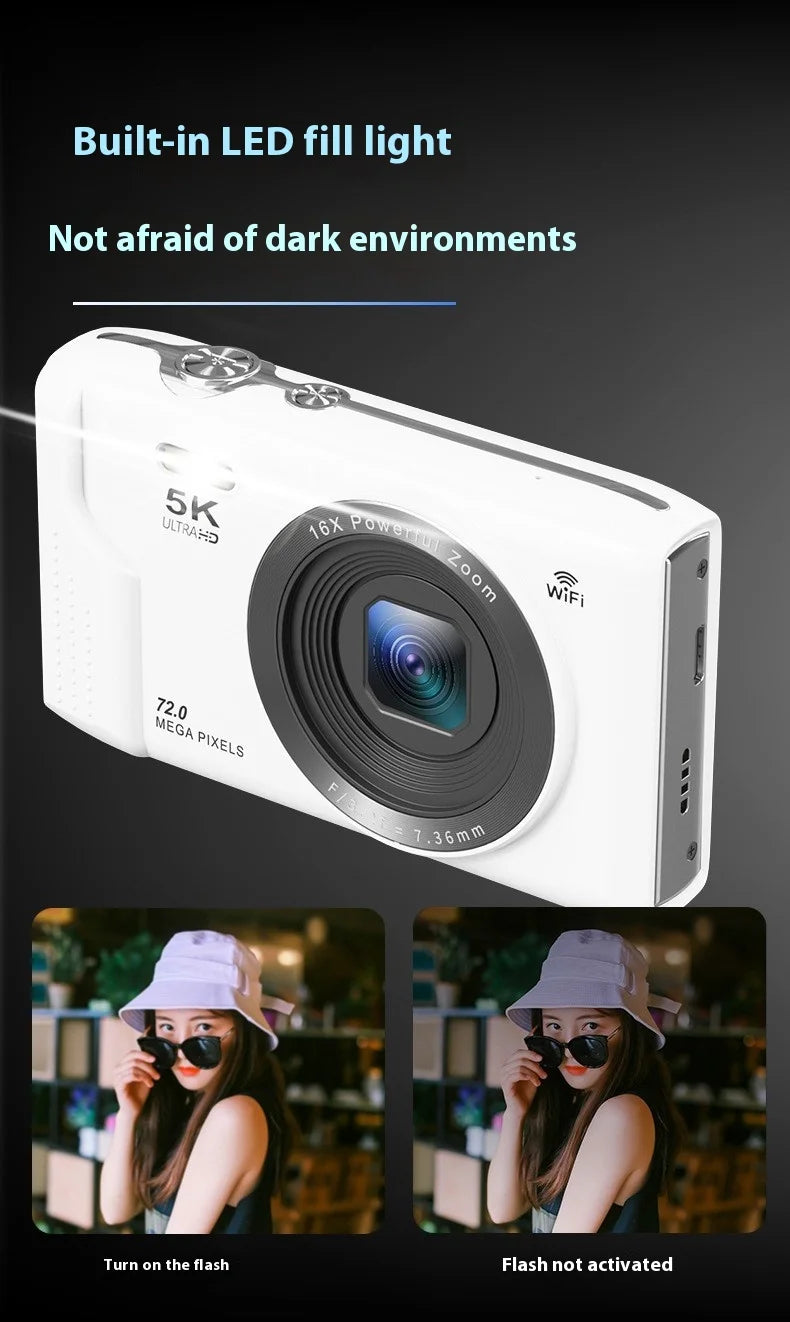 High Definition Digital Camera For Students Campus Photography Vintage Ccd Professional Photography Consumer Electronics