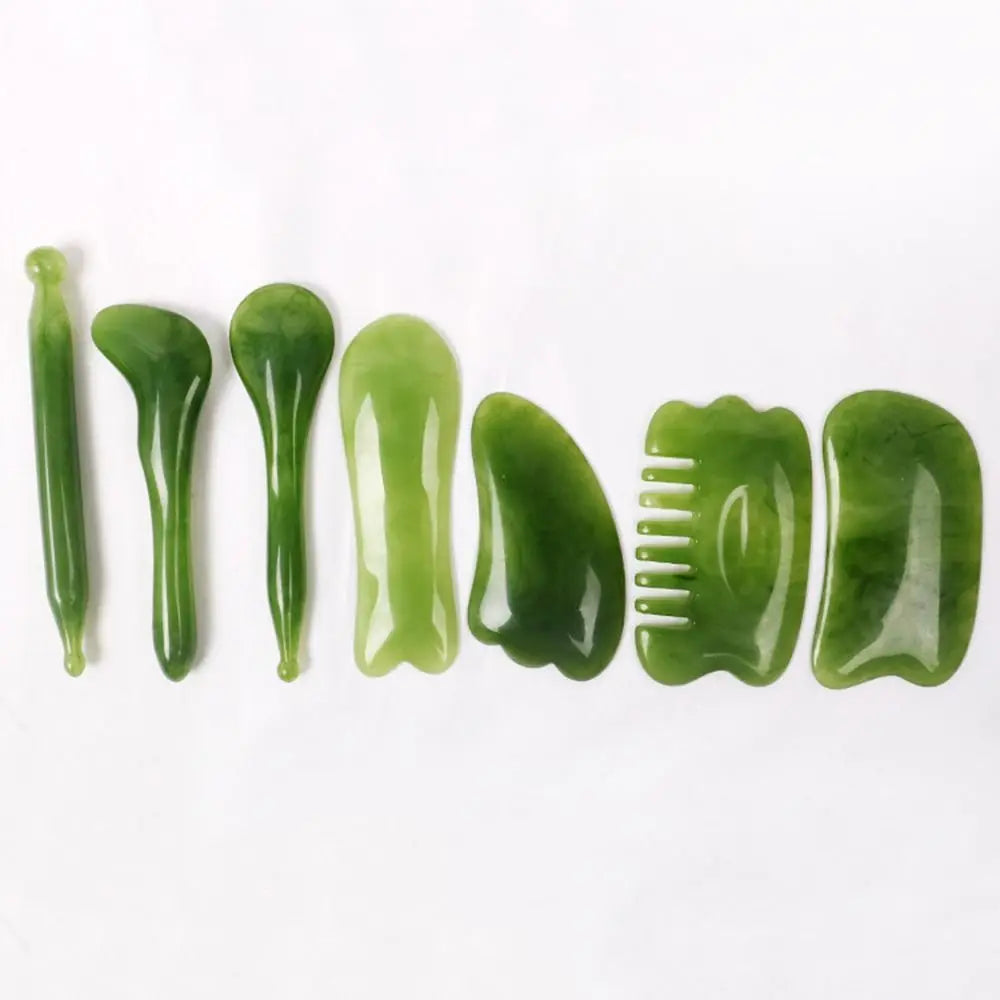 Neck Beauty Massage Comb Resin Skin Care Tool Facial Scraping Scraper Body Beautiful Tool Gua Sha Board Face Massager